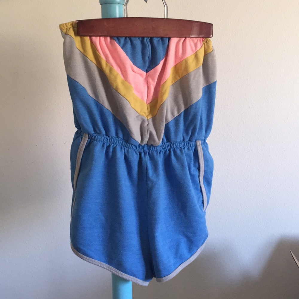 Urban Outfitters summer rainbow romper